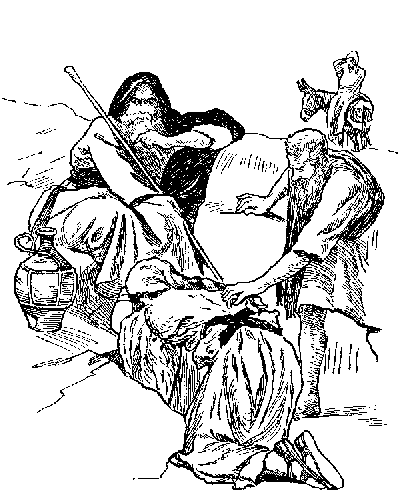 [Illustration] from Nursery Book of Bible Stories by Amy Steedman