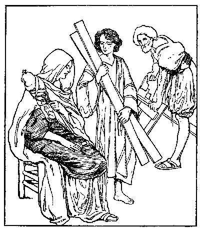 [Illustration] from Nursery Book of Bible Stories by Amy Steedman