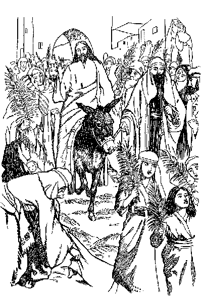 [Illustration] from Nursery Book of Bible Stories by Amy Steedman