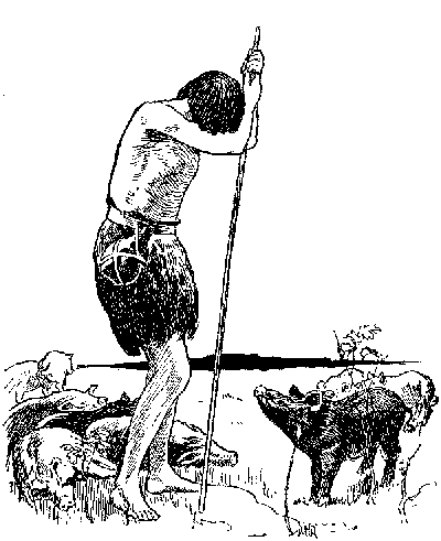 [Illustration] from Nursery Book of Bible Stories by Amy Steedman