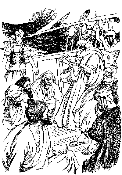 [Illustration] from Nursery Book of Bible Stories by Amy Steedman