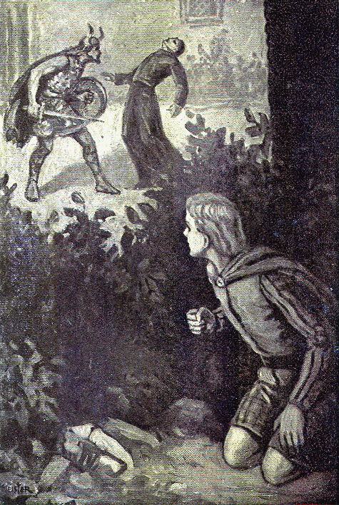 Danes attack the celts