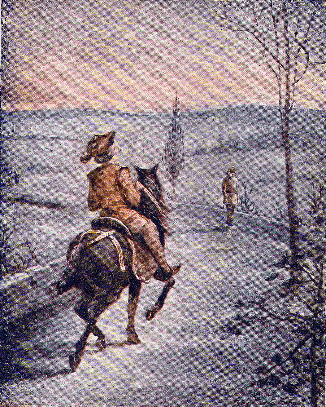 Boy on horseback
