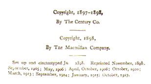 [Copyright Page] from Buccaneers and Pirates by F. R. Stockton