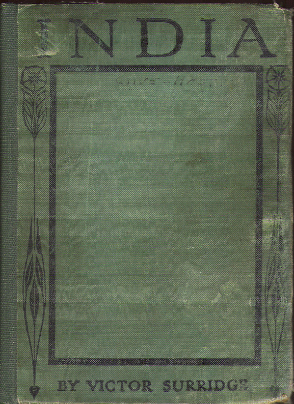 [Book Cover] from India by Victor Surridge