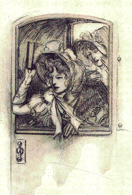 [Illustration] from Boys and Girls from Thackeray by K. D. Sweetser