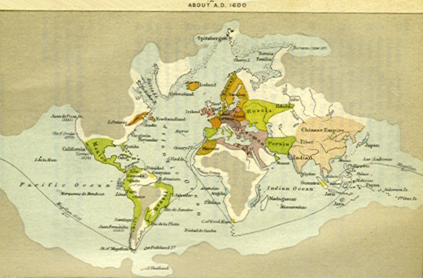 [Map] from Awakening of Europe by M. B. Synge