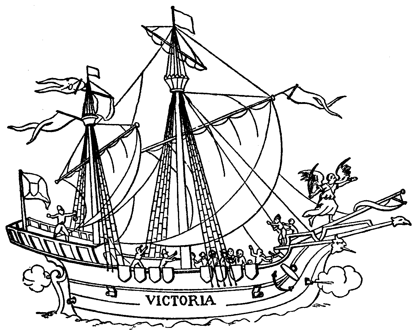 [Illustration] from Book of Discovery by M. B. Synge