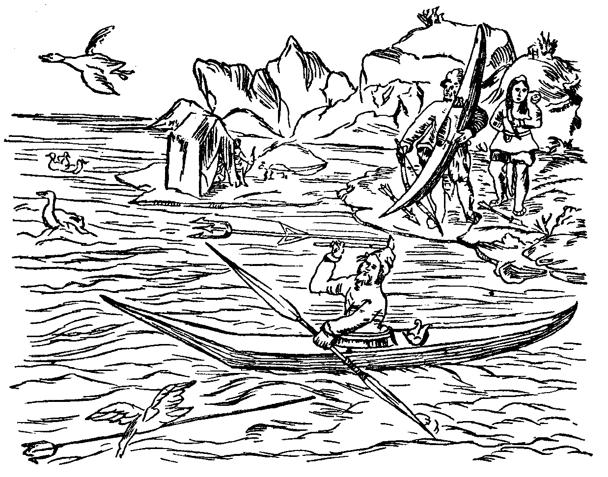 [Illustration] from Book of Discovery by M. B. Synge