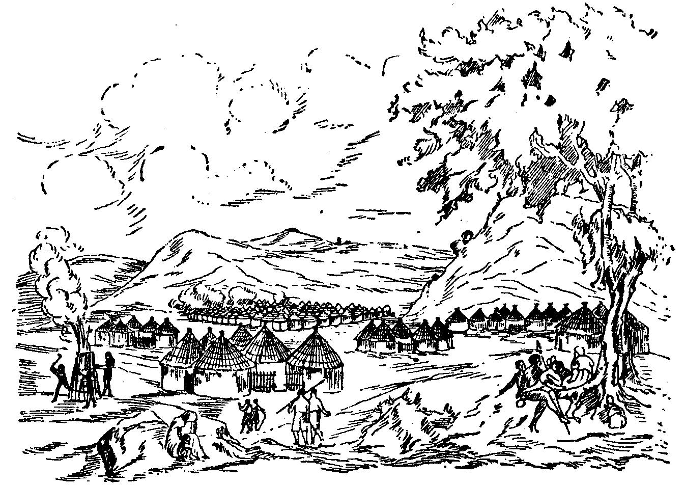 [Illustration] from Book of Discovery by M. B. Synge