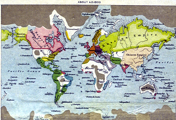 [Map] from Struggle for Sea Power by M. B. Synge