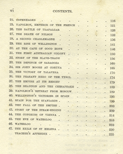[Contents Page 2 of 2] from Struggle for Sea Power by M. B. Synge