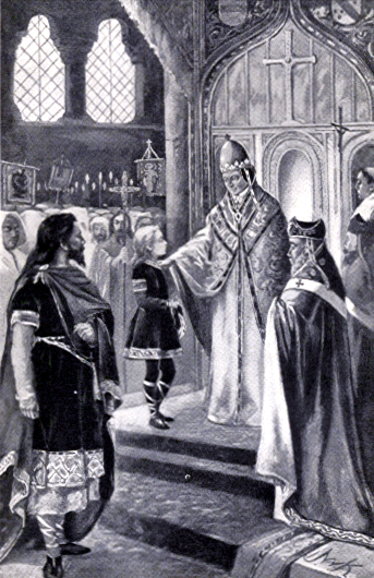 [Illustration] from Days of Alfred the Great by E. M. Tappan