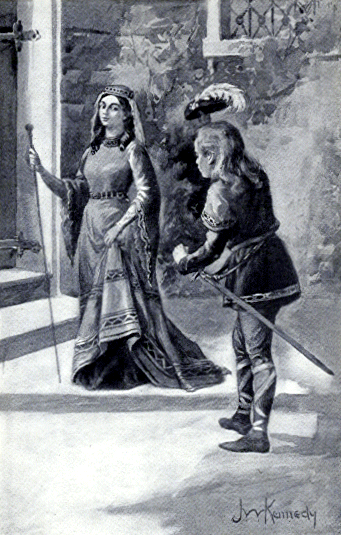 [Illustration] from Days of Alfred the Great by E. M. Tappan