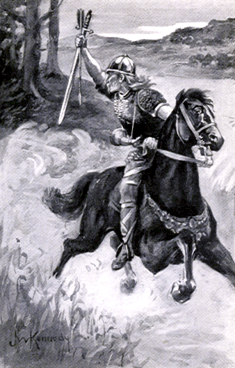 The Saxons rise against the Danes.