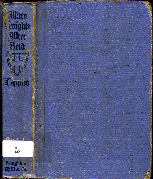 [Cover] from When Knights were Bold by E. M. Tappan