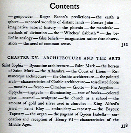 [Contents 7 of 7] from When Knights were Bold by E. M. Tappan