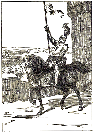 [Illustration] from When Knights were Bold by E. M. Tappan