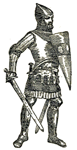 [Illustration] from When Knights were Bold by E. M. Tappan