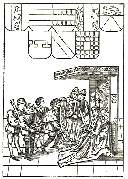 [Illustration] from When Knights were Bold by E. M. Tappan