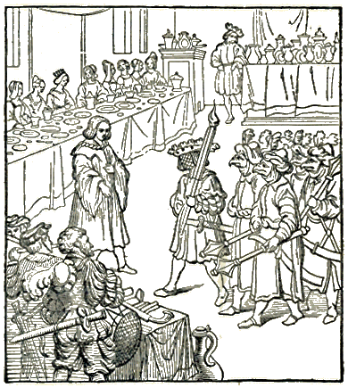 [Illustration] from When Knights were Bold by E. M. Tappan