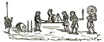 [Illustration] from When Knights were Bold by E. M. Tappan