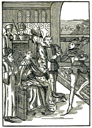 [Illustration] from When Knights were Bold by E. M. Tappan