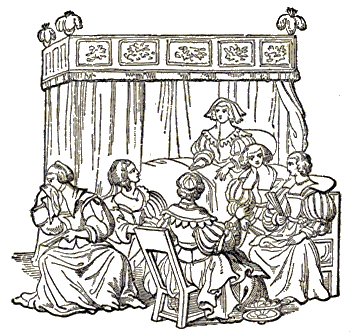 [Illustration] from When Knights were Bold by E. M. Tappan