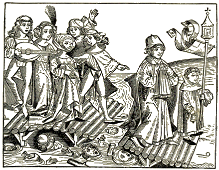 [Illustration] from When Knights were Bold by E. M. Tappan