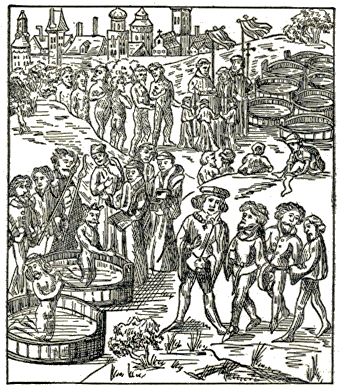 [Illustration] from When Knights were Bold by E. M. Tappan