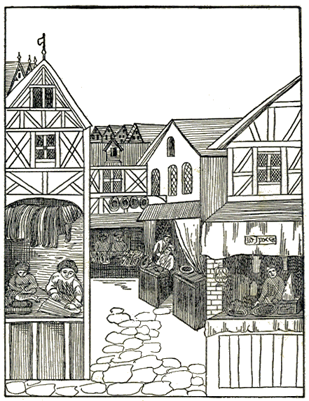 [Illustration] from When Knights were Bold by E. M. Tappan