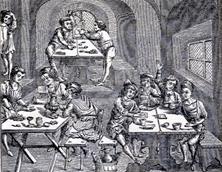 [Illustration] from When Knights were Bold by E. M. Tappan