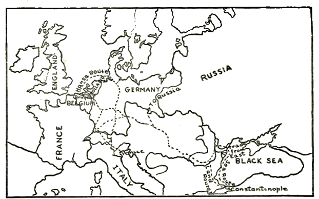 [Illustration] from When Knights were Bold by E. M. Tappan