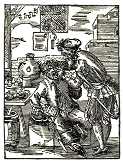 [Illustration] from When Knights were Bold by E. M. Tappan