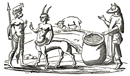 [Illustration] from When Knights were Bold by E. M. Tappan