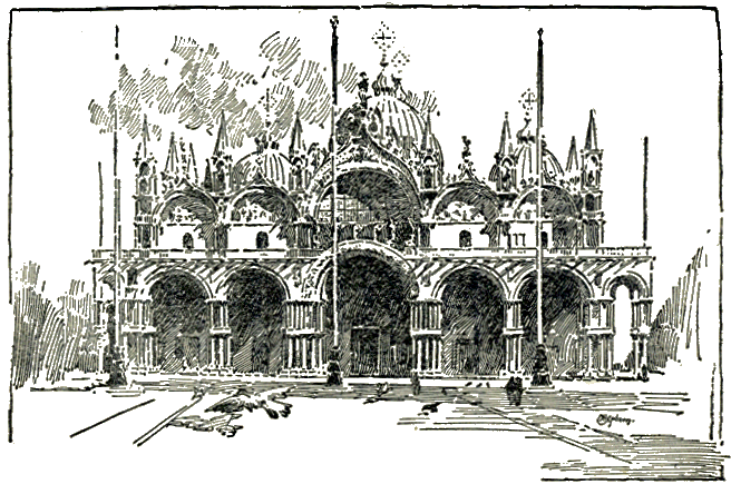 [Illustration] from When Knights were Bold by E. M. Tappan