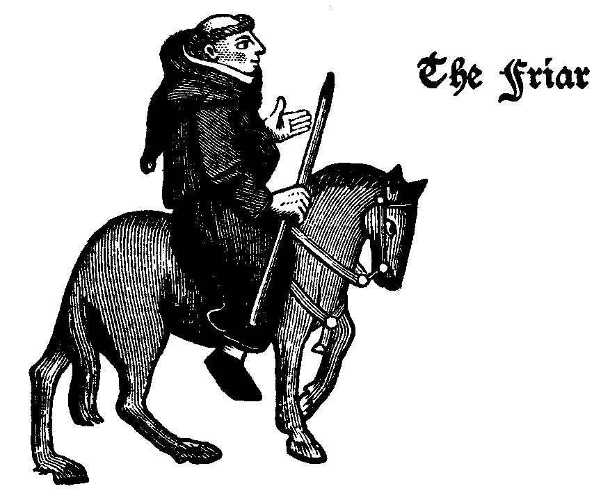 [Illustration] from The Chaucer Story Book by E. M. Tappan