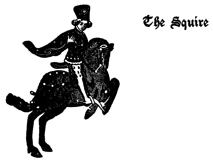 [Illustration] from The Chaucer Story Book by E. M. Tappan