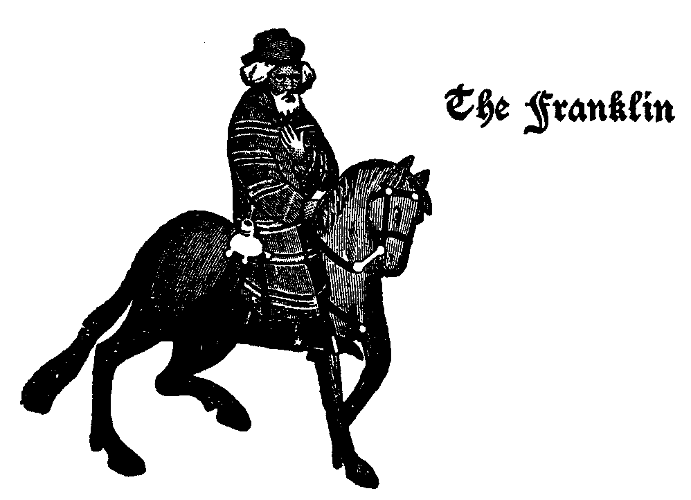 [Illustration] from The Chaucer Story Book by E. M. Tappan