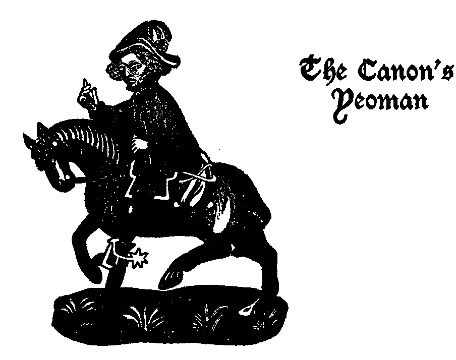 [Illustration] from The Chaucer Story Book by E. M. Tappan