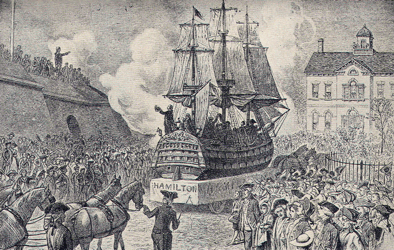 Parade after Constitution