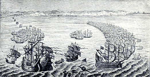 [Illustration] from Days of Queen Elizabeth by E. M. Tappan