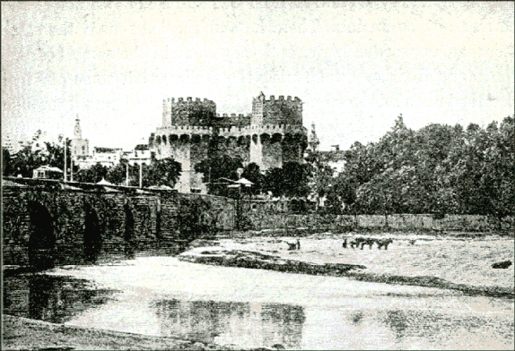 Castle in Valencia, Spain