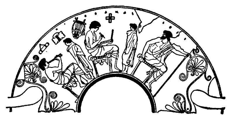 [Ilustration] from Story of the Greek People by E. M. Tappan