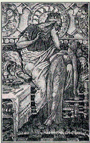 [Illustration] from Old World Hero Stories by E. M. Tappan