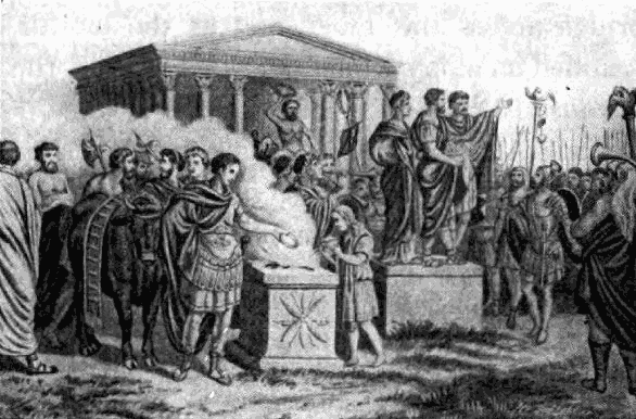 [Illustration] from Story of the Roman People by E. M. Tappan