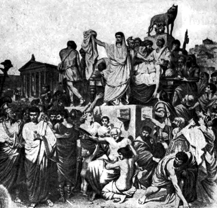 [Illustration] from Story of the Roman People by E. M. Tappan