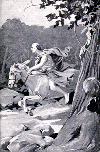 William flies from the traitors.