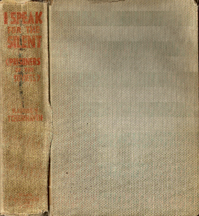 [Book Cover] from I Speak for the Silent by V. Tchernavin