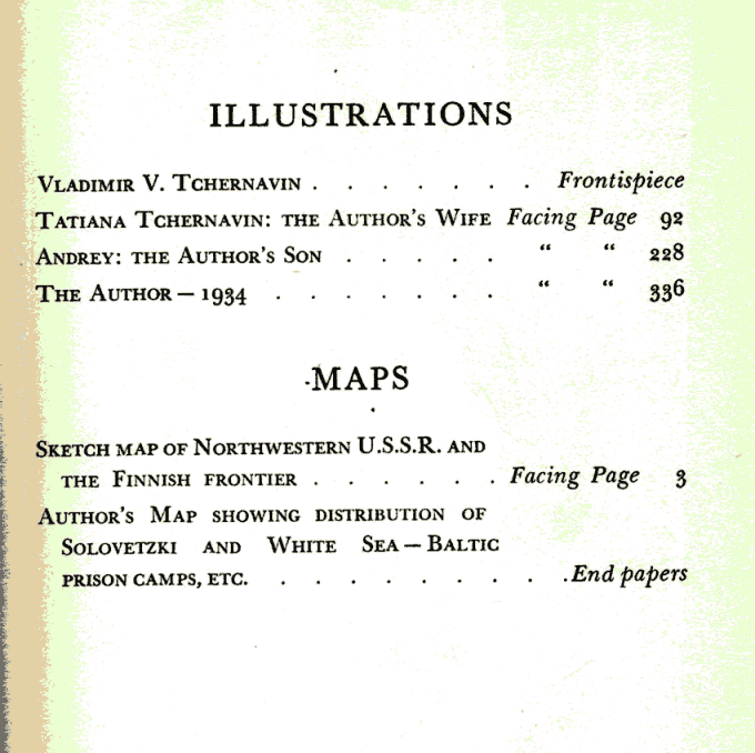 [Illustrations] from I Speak for the Silent by V. Tchernavin